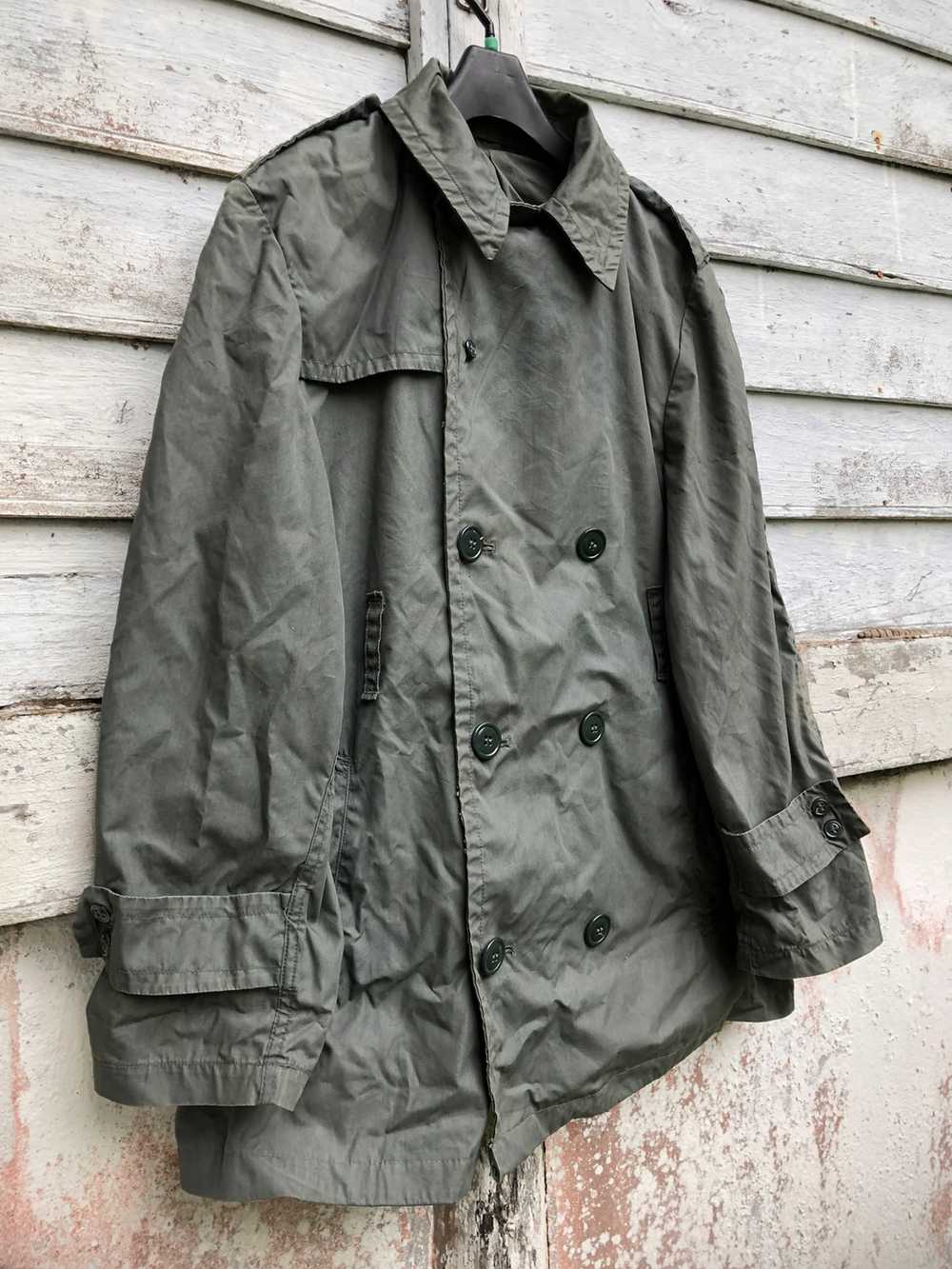 Vintage - Vintage 60s-70s Us Army Man Raincoat Ar… - image 3