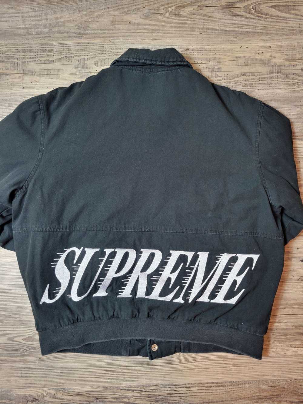 Supreme Supreme twill varsity jacket - image 1