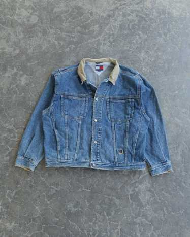 Denim Jacket × Tommy Hilfiger × Vintage 90s Tommy… - image 1