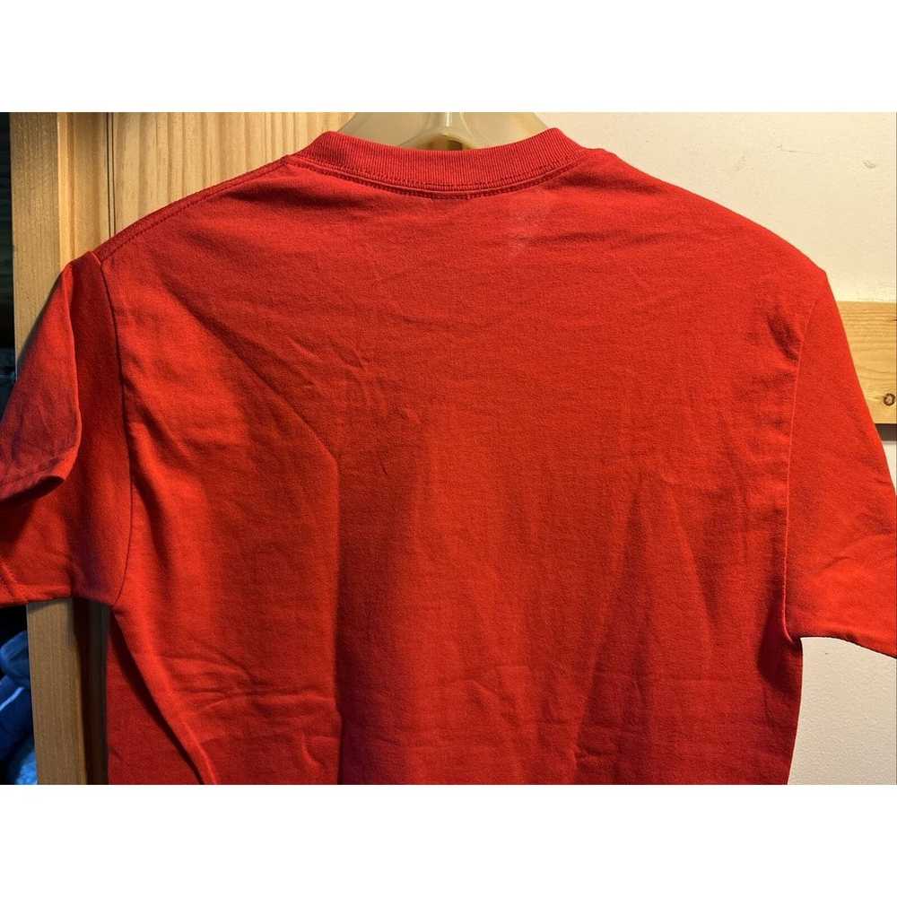 Eraserhead Unisex S Red Short Sleeve Graphic Prin… - image 11