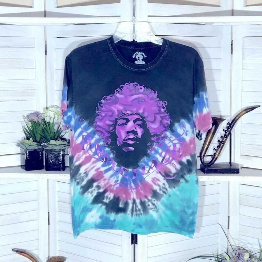 Authentic Hendrix purple haze Jimi Hendrix aqua p… - image 1