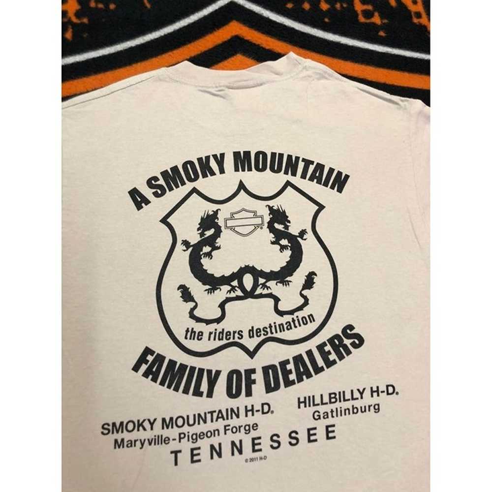 Harley Davidson T-shirt Small Men, SMOKY MOUNTAIN… - image 4