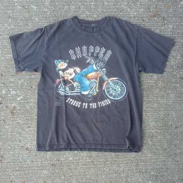 Vintage 2003 Popeye Chopper Biker Shirt - image 1