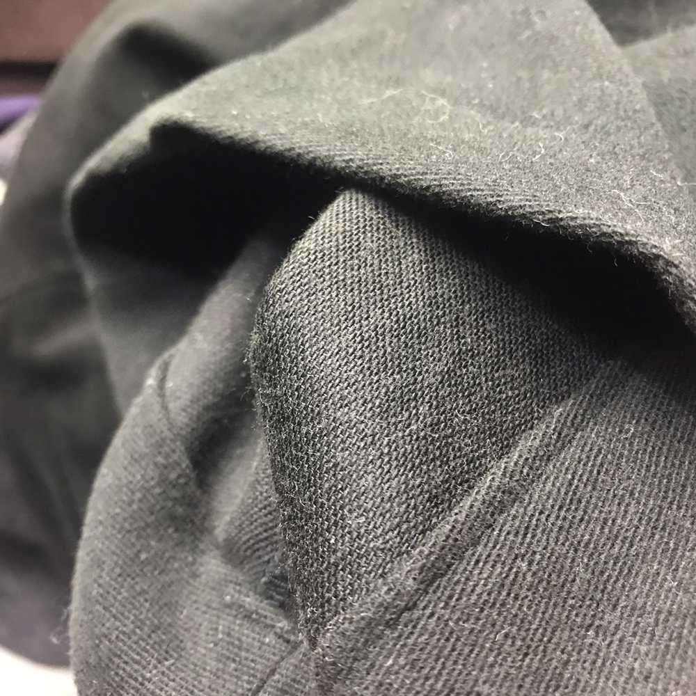 Dries van noten black soft khaki pants - image 4