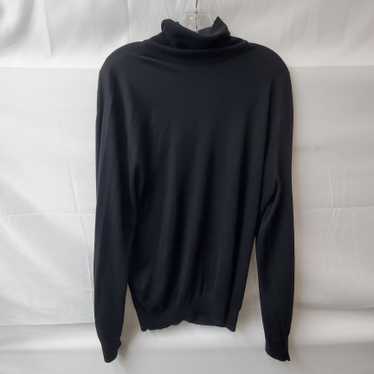 Ermenegildo Zegna Black Cashmere Silk Blend Knit … - image 1