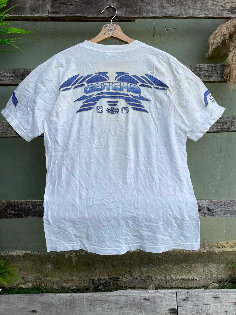 Vintage - Vintage Gotcha Big Logo USA Tee 90s - image 2