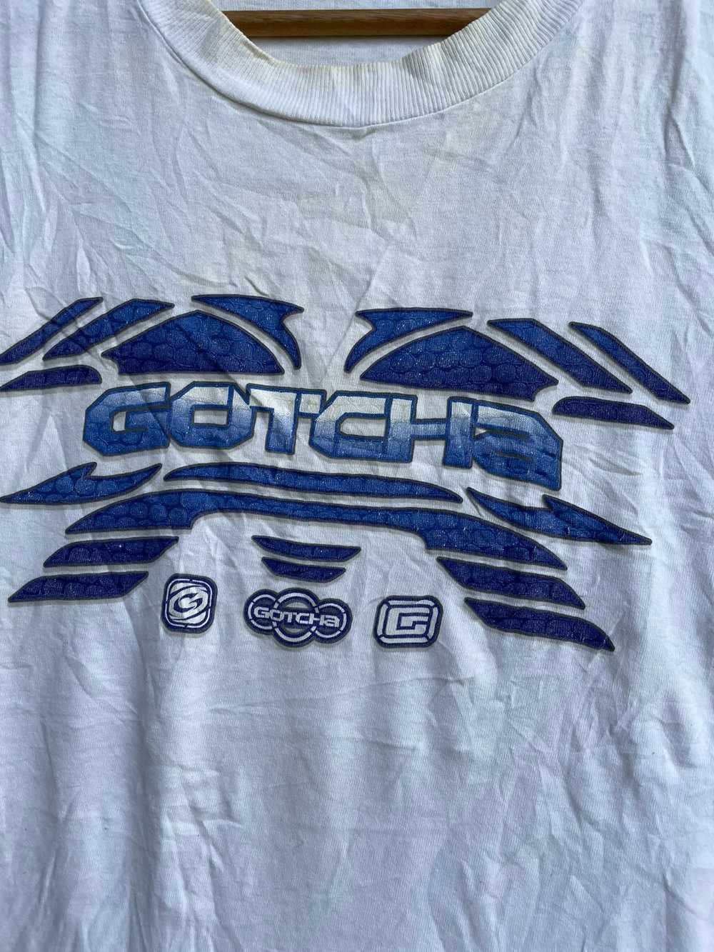 Vintage - Vintage Gotcha Big Logo USA Tee 90s - image 3