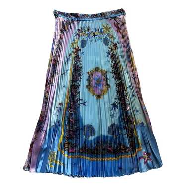 Versace Silk mid-length skirt - image 1
