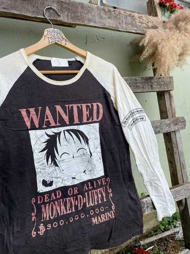 One Piece - Vintage One piece Wanted Monkey D Luff