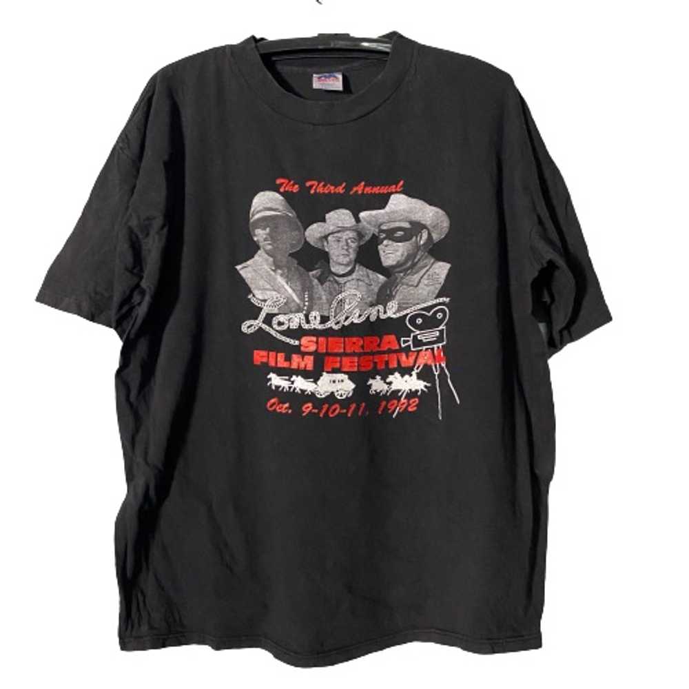 Vintage - 🔥RARE🔥VTG The Lone Ranger Movie Shirt… - image 1