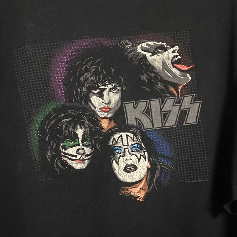 Vintage - Vintage Kiss Band Copyrights 2003 Shirt - image 2