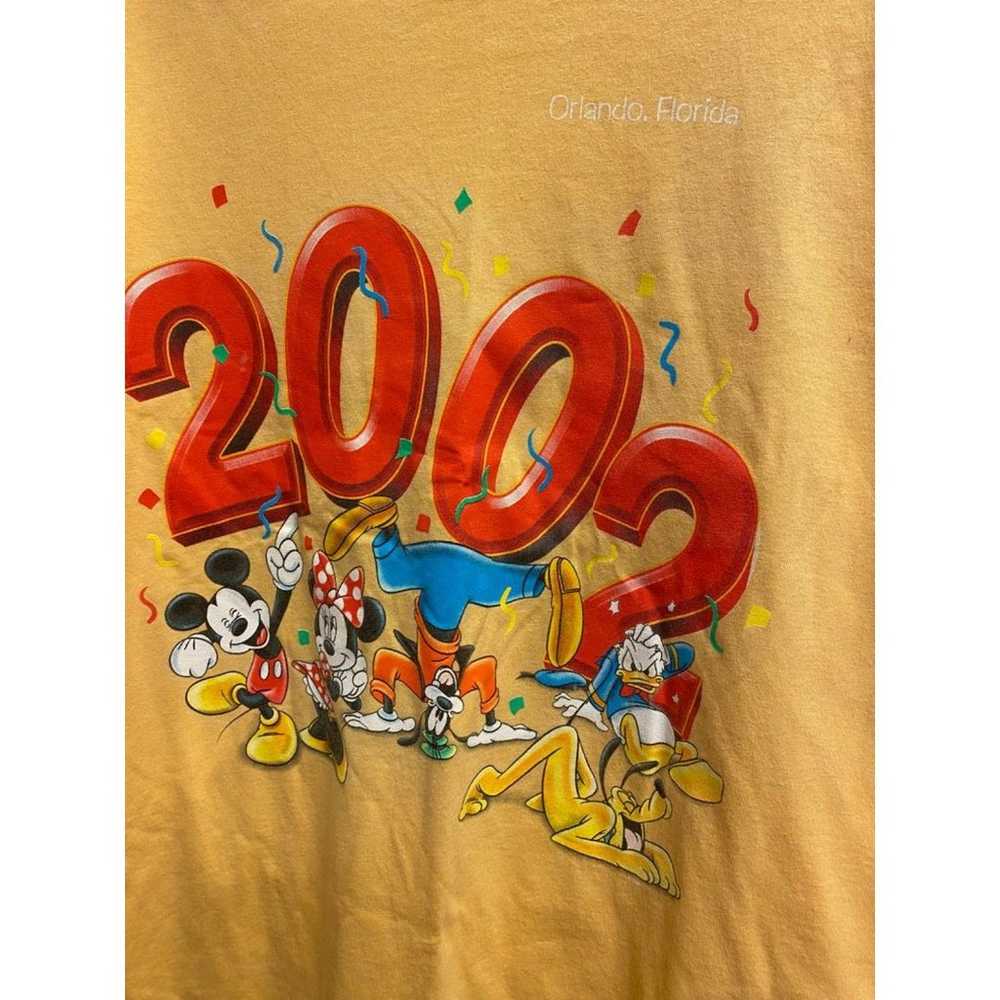 Y2k Vintage Disney 2002 T-shirt Mickey Mouse Goof… - image 2