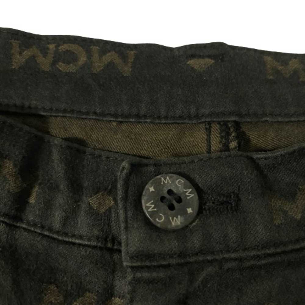 Designer - Vintage MCM Legere Monogram Jeans Black - image 5
