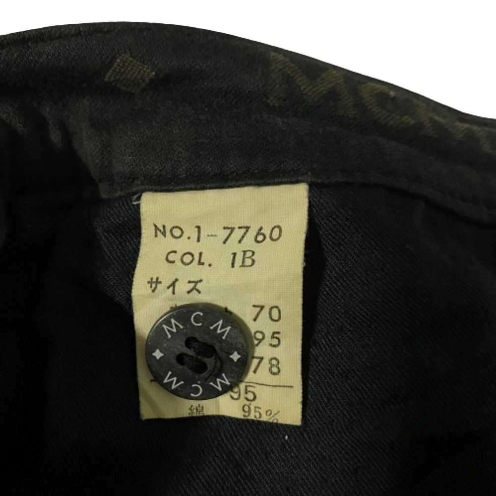 Designer - Vintage MCM Legere Monogram Jeans Black - image 7