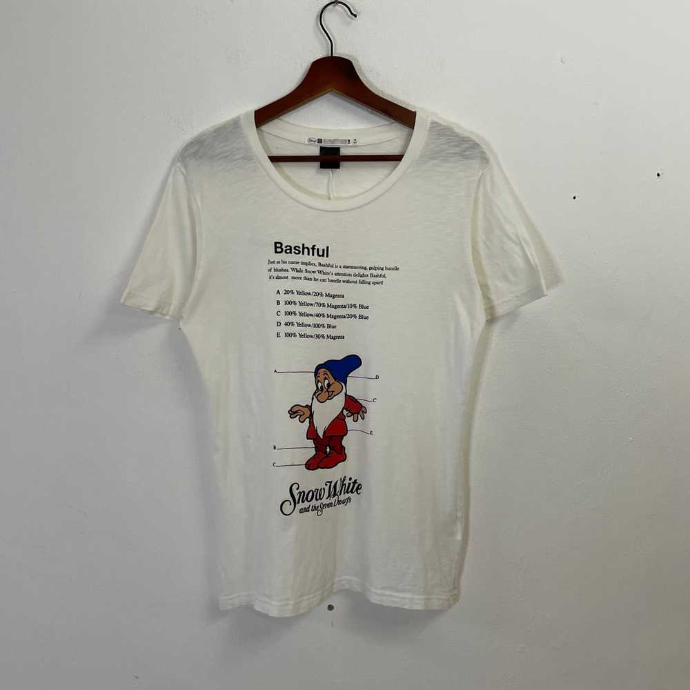 Vintage Uniqlo X Undercover UU Snow White Tee - image 2