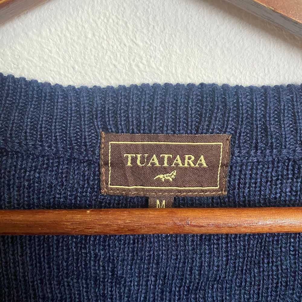 Vintage - Tuatara Coogi Motive Cardingan Sweater - image 5