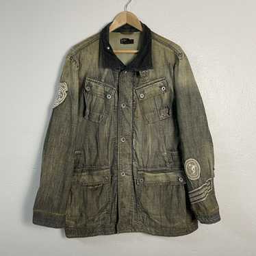 ジャケット・アウター DIESEL Damage Denim Chester coat 22-23AW ジャケット・アウター DIESEL Damage Denim Chester coat 22