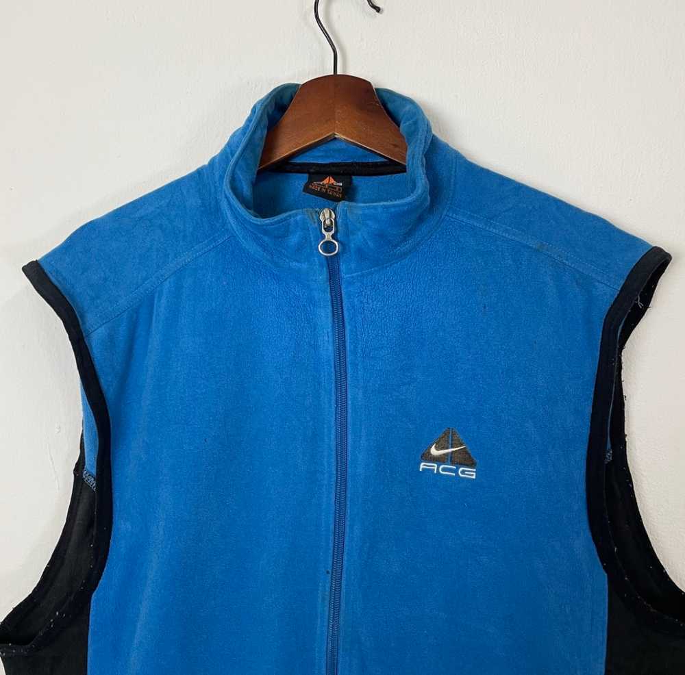 Streetwear - Vintage Nike ACG Zipper Ups Vest - image 5