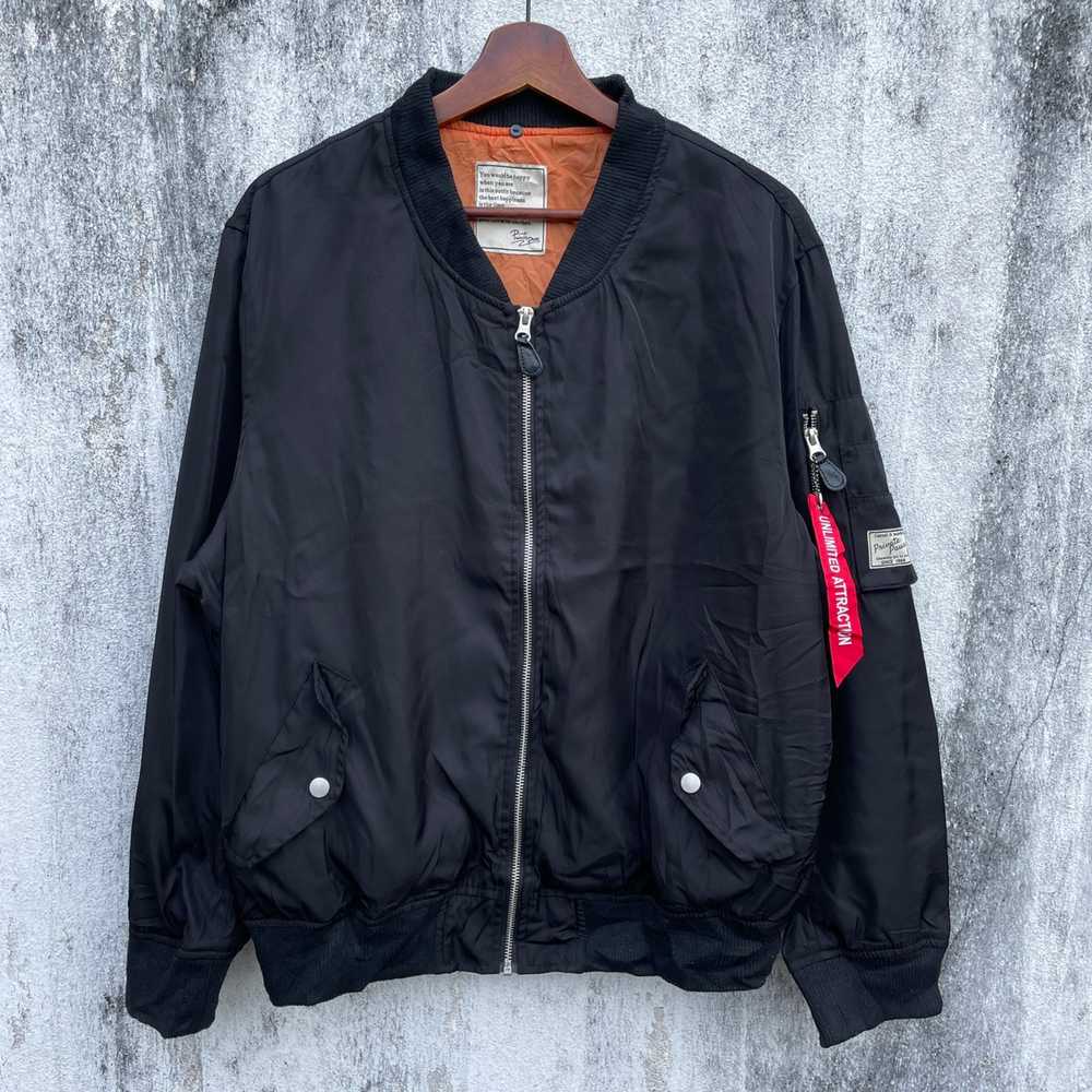 Japanese Brand - Vintage Private Pause Bomber Jac… - image 1