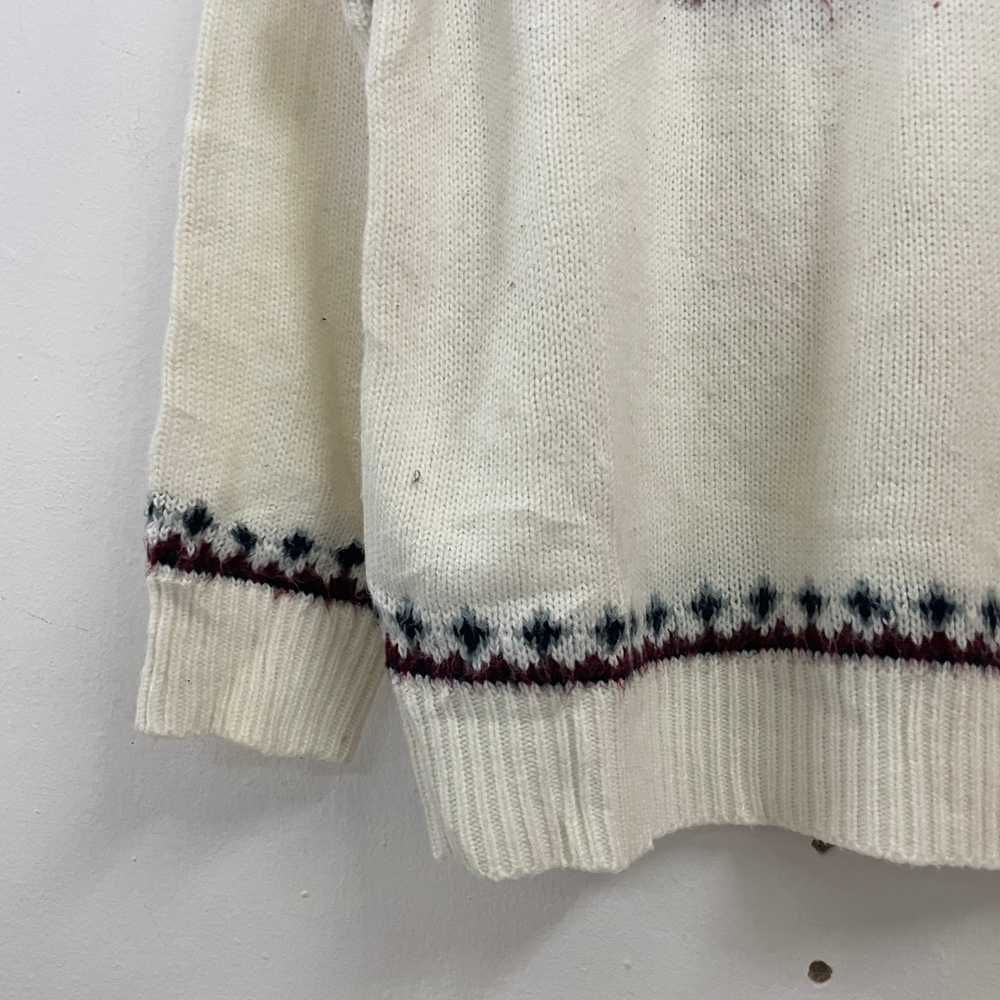 Homespun Knitwear - Vintage Tiptop Crewneck Art K… - image 3