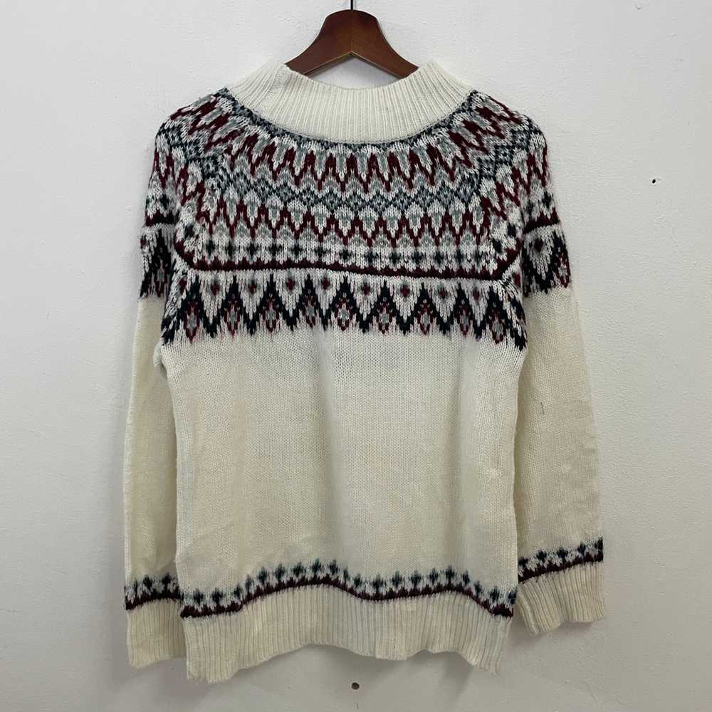 Homespun Knitwear - Vintage Tiptop Crewneck Art K… - image 7