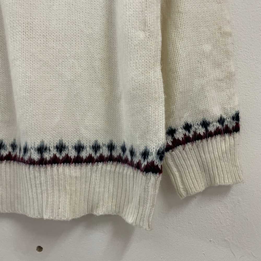 Homespun Knitwear - Vintage Tiptop Crewneck Art K… - image 8