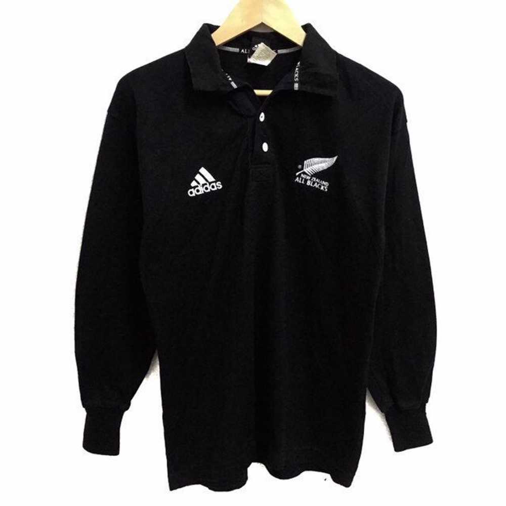 ADIDAS CANTERBURY OF NEW ZEALAND RUGBY POLOS LONG… - image 1