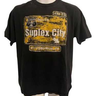 Y2K WWE Brock Lesnar Suplex City T-Shirt. Size Me… - image 1