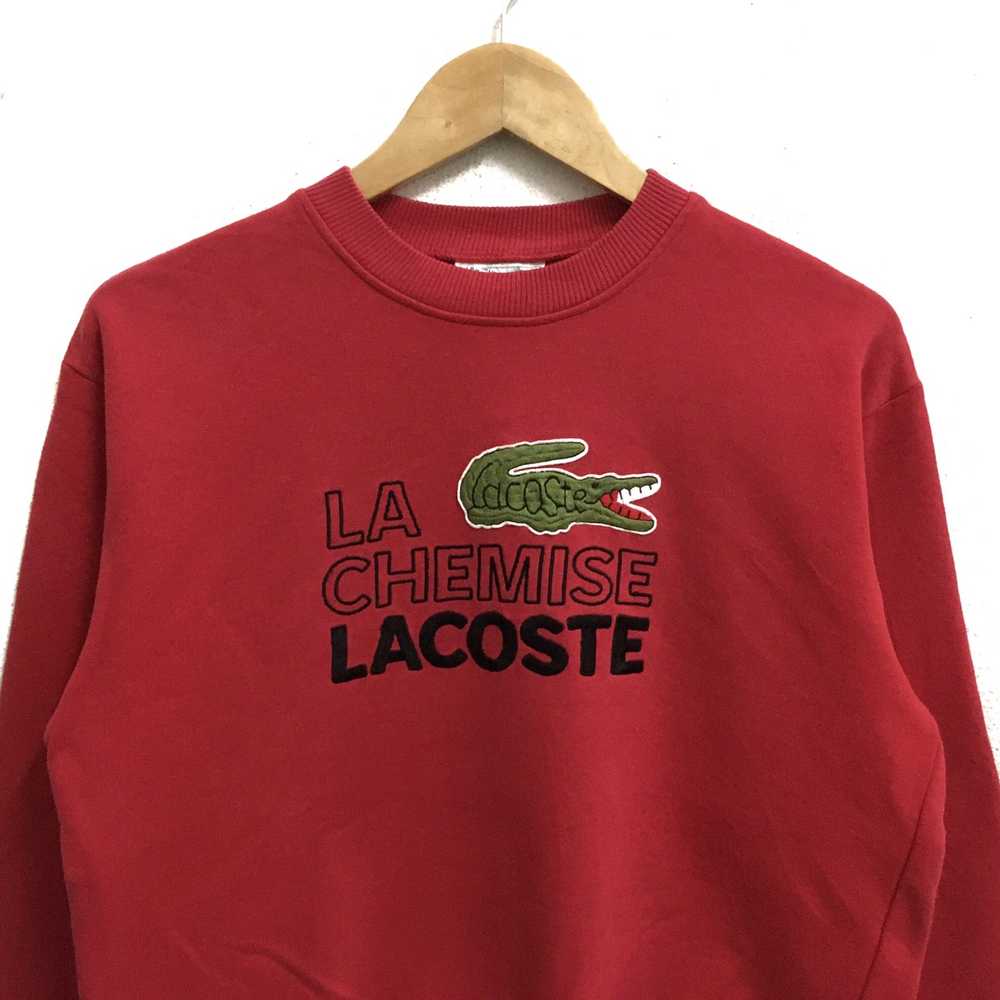 Vintage - VINTAGE CHEMISE LACOSTE BIG LOGO EMBROI… - image 3