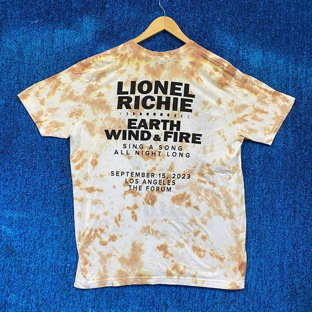 Lionel Richie Hello Earth Wind & Fire Rock Tie Dy… - image 3
