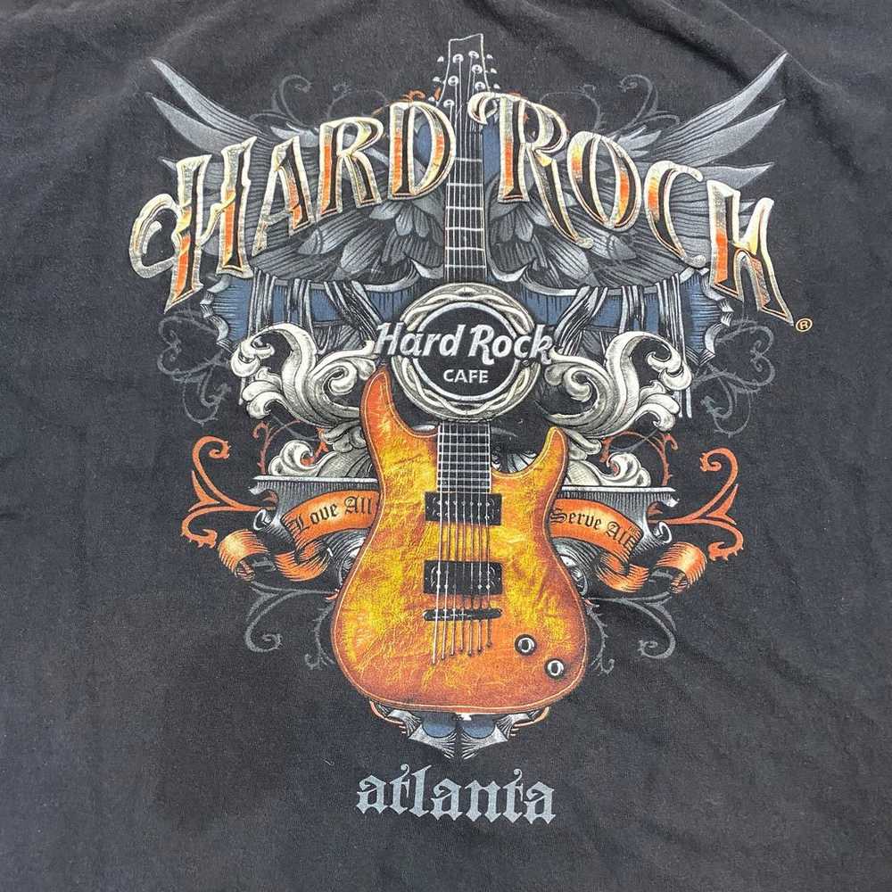 Hard Rock Cafe Y2K Atlanta Mens Fit T Shirt Men's… - image 2