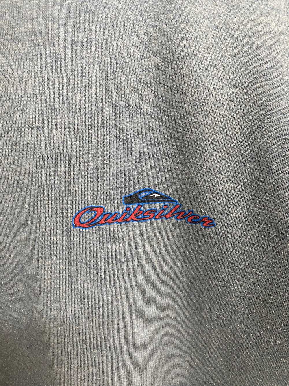 Vintage - Vintage 90s Quiksilver Big Logo Sunfade… - image 4