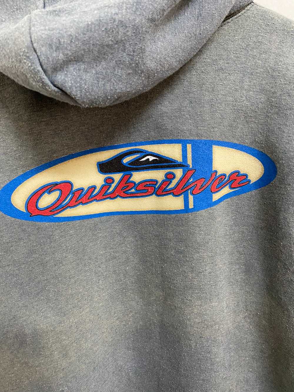 Vintage - Vintage 90s Quiksilver Big Logo Sunfade… - image 6