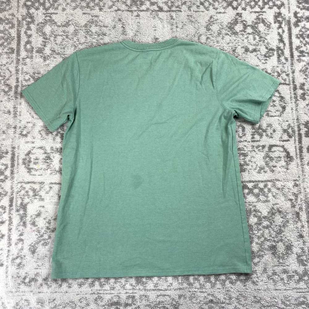 Carhartt Short Sleeve Cotton Green T-Shirt Loose … - image 5