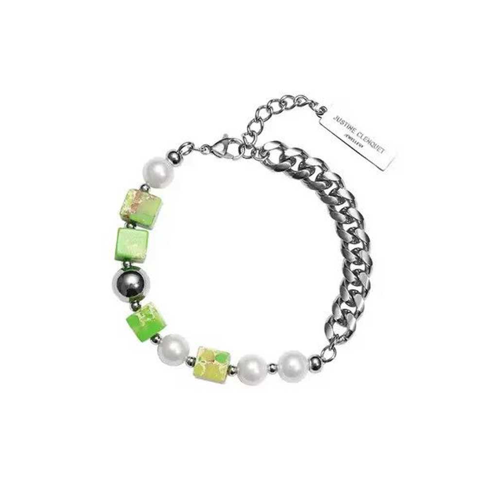 Jewelry × Streetwear × Very Cool Green Beaded Bra… - image 3