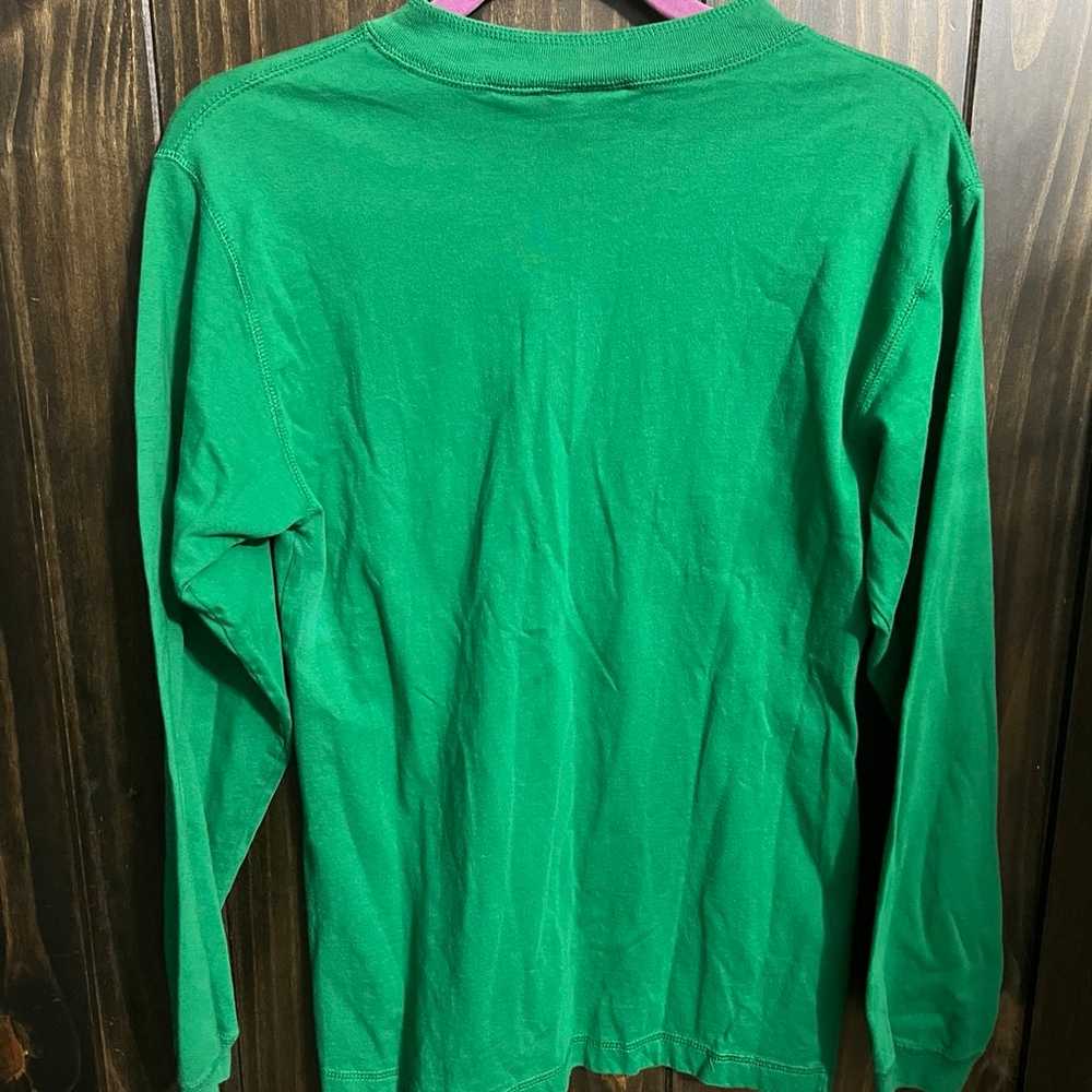 Vintage Disney Mickey Inc Long Sleeved  Green Win… - image 10