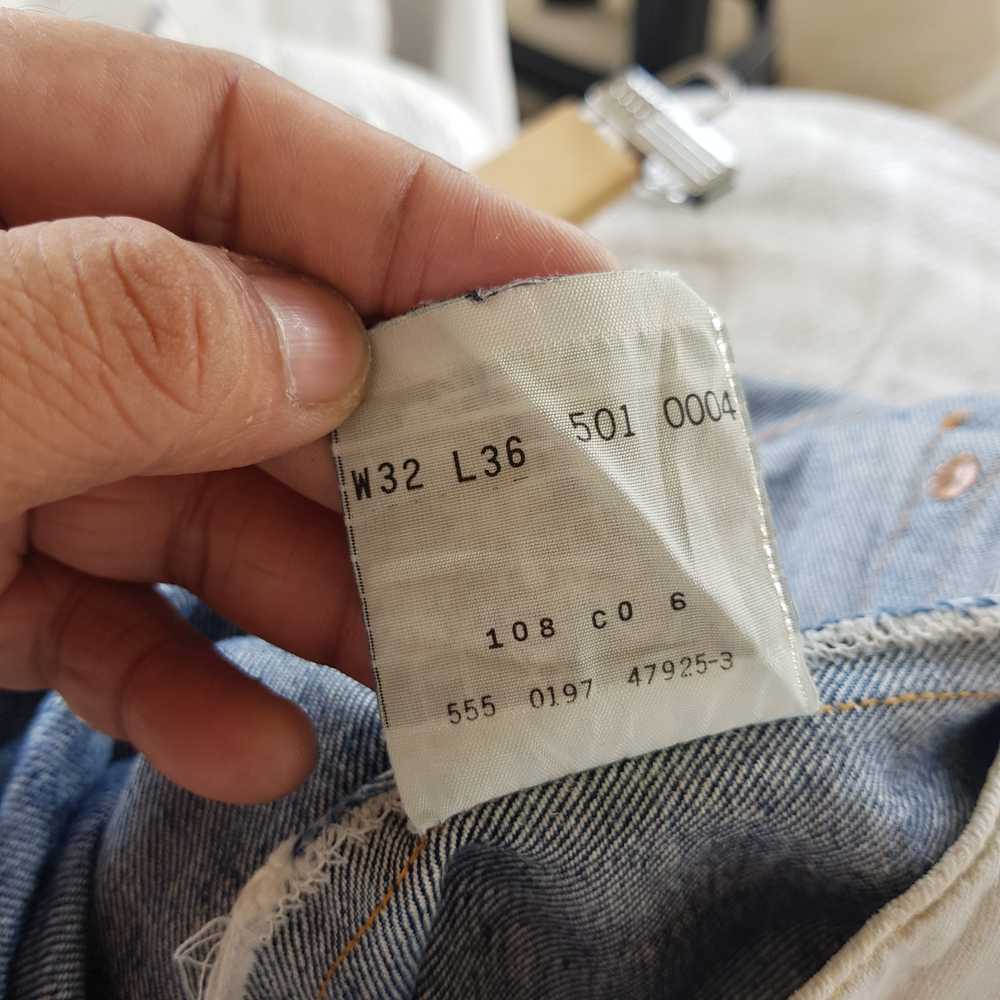 Vintage - Distressed Levis 501xx Jeans Redline Le… - image 12