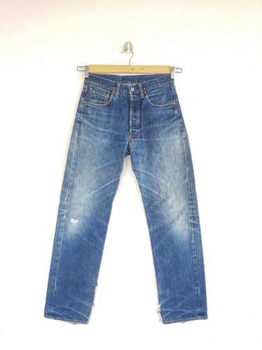 Vintage - Distressed Levis 501xx Jeans Redline Le… - image 1