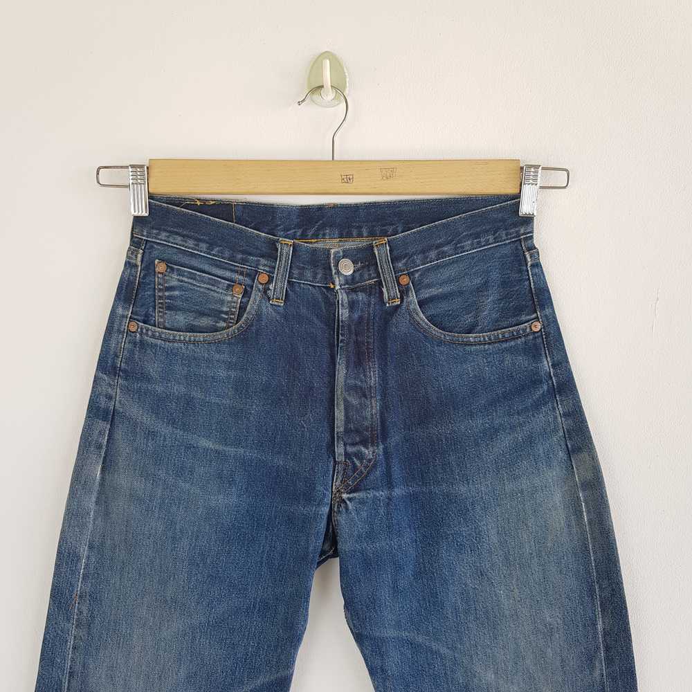 Vintage - Distressed Levis 501xx Jeans Redline Le… - image 3