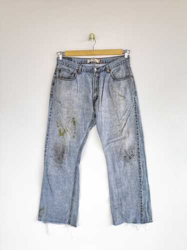 Vintage - Vintage Levis Jeans Dirty Stove Pipe Lev