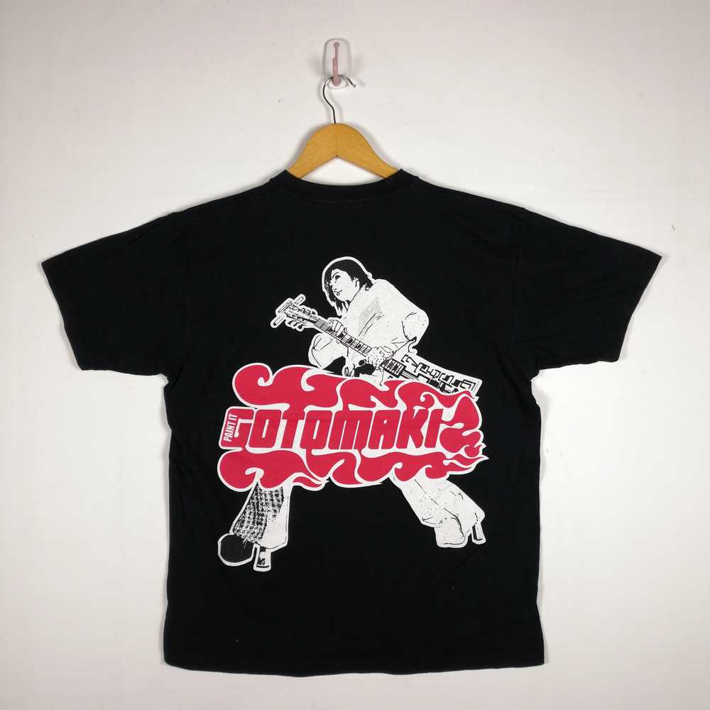 Vintage - Gotomaki T-shirt Paint Gold Japanese Hy… - image 3