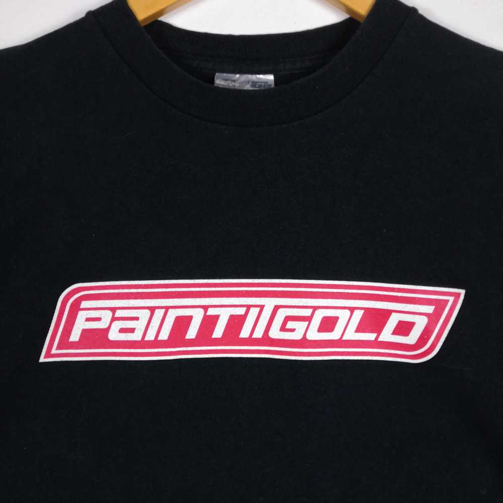 Vintage - Gotomaki T-shirt Paint Gold Japanese Hy… - image 6