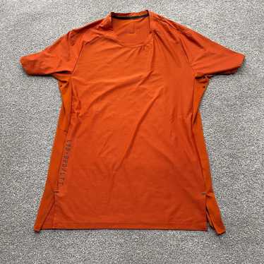 Lululemon Shirt Adult Medium Orange Tech Performan
