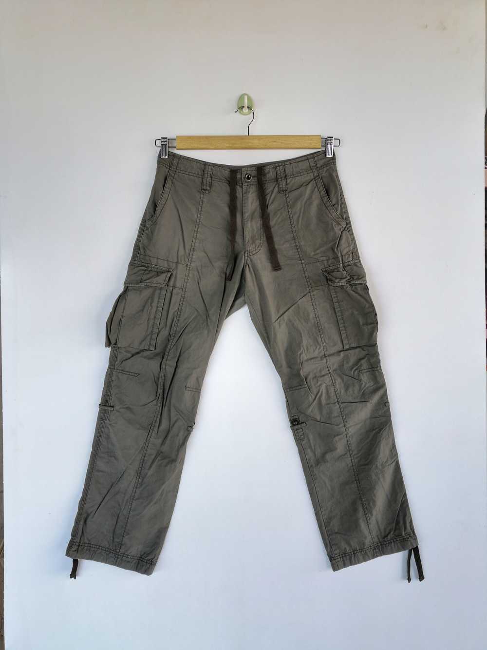 Vintage - Japanese Cargo Pants Multi Pocket Bonda… - image 1