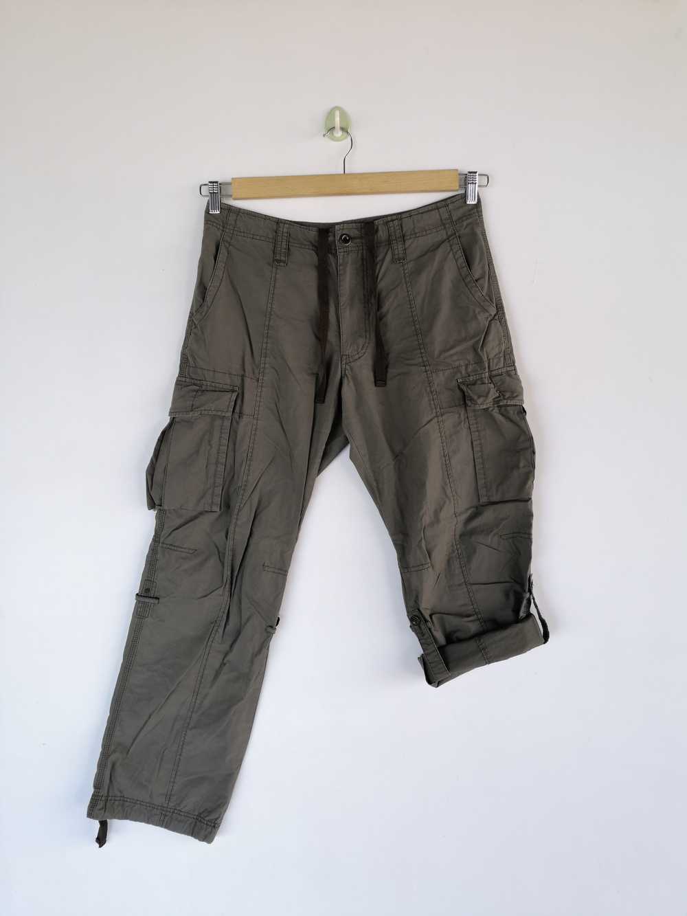 Vintage - Japanese Cargo Pants Multi Pocket Bonda… - image 8