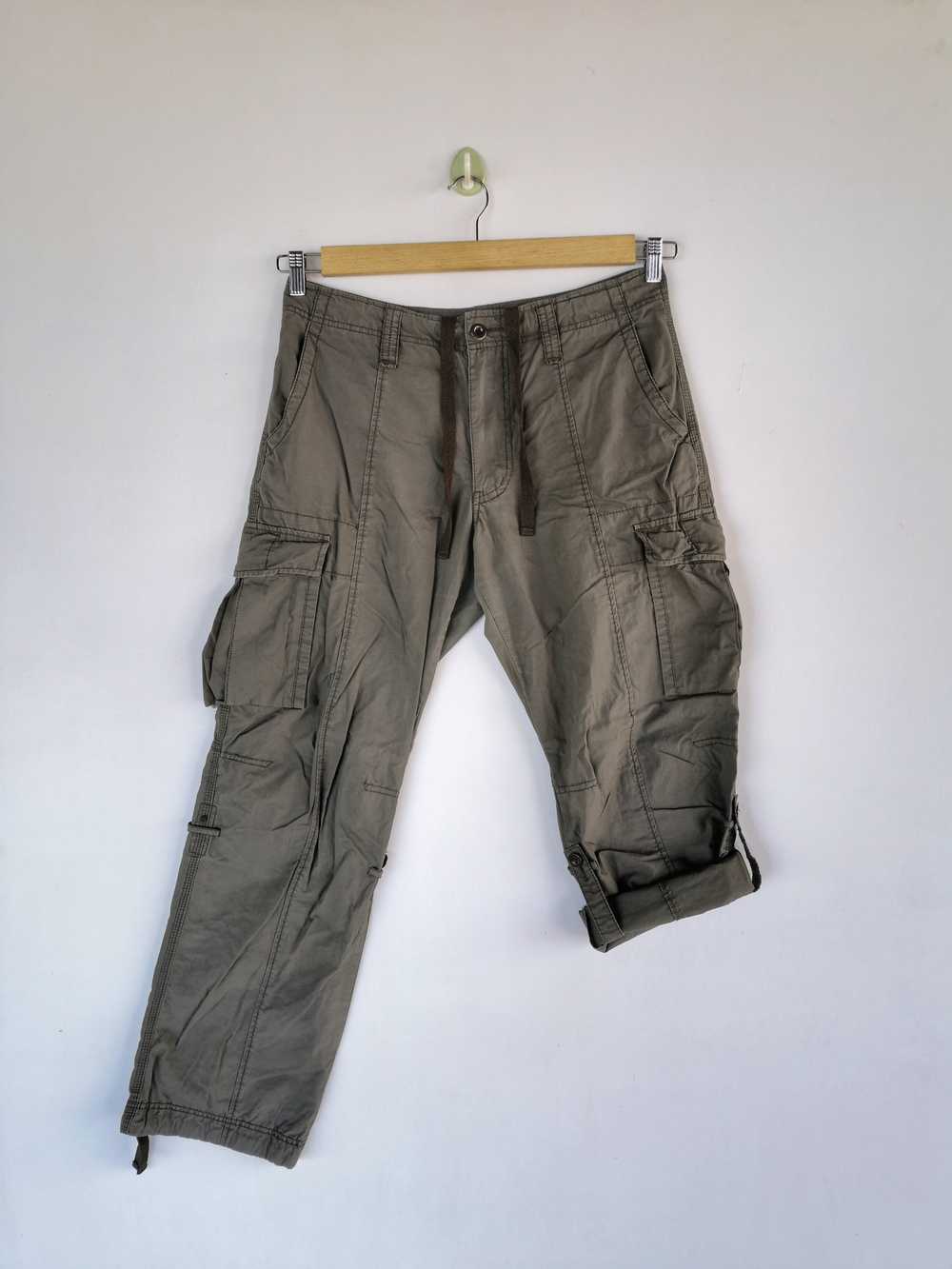 Vintage - Japanese Cargo Pants Multi Pocket Bonda… - image 9