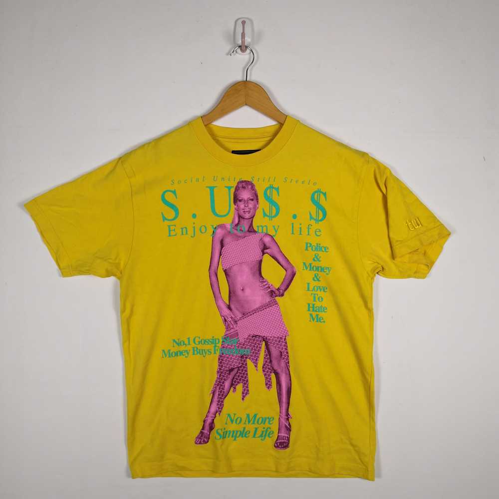 Vintage - Luxury SU$$ T-Shirt Fashion No More Sim… - image 3