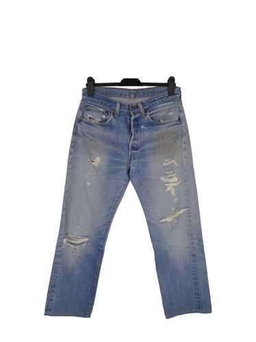 Vintage - Levis 501 Jeans Distressed Levis 501 De… - image 1