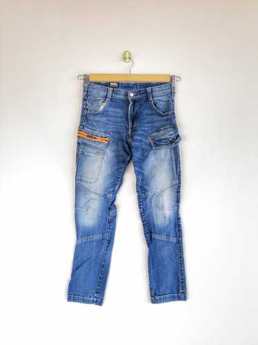 Vintage - Tora Japanese Denim Multi Pocket Jeans … - image 1