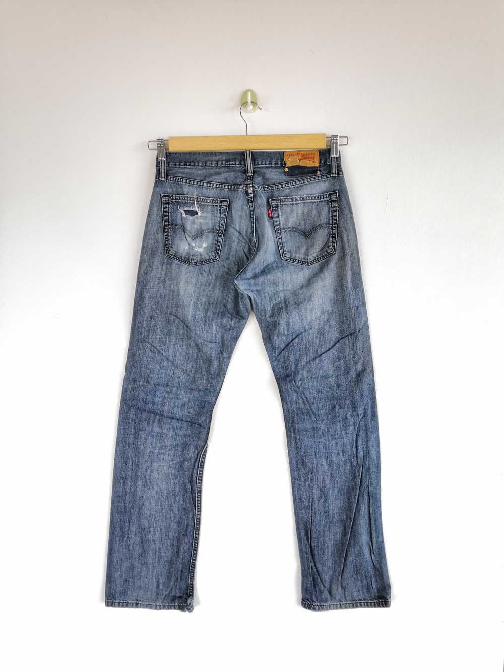 Vintage - Vintage Levis Jeans Dark Blue Levis 514… - image 2